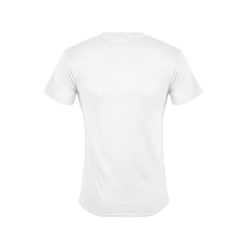 Image of Soffe Men Adult 5.2 oz. Short Sleeve Tee, White, 100% Cotton