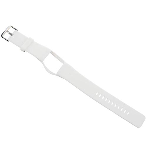 ACAMPTAR Banda de Reloj de Silicona para Pulsera Polar A360 A370 Correa de Mu？Eca de Silicona Reemplazo de Pulsera Inteligente para Polar Fitness Tracker Blanco