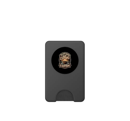 PopSockets PopWallet para MagSafe con diseño Adicto al café 2
