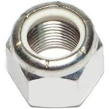 24 mm inner thread galvanized coated Steel nylock Hexagonal shape hex nut - 1 No-picture-27