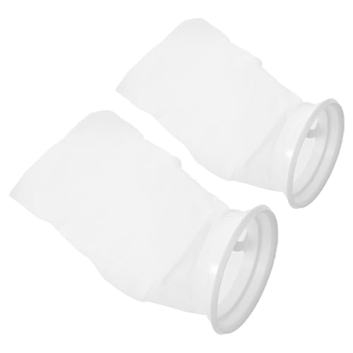 WEKADRIN 2 Pièces Filtre Couvercle IBC Nylon Réutilisable Écran Maille Adaptable pour Tonneaux Filtration Eau Pluie et Irrigation Accessoires Compatibles Réservoirs