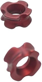 Southland Archery Supply SAS Aluminum Peep Sight for Archery Compound Bow - 2/Pack (Red, 1/8 in)