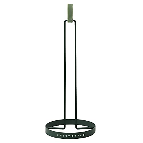 LYYDAN Portarotolo Da Cucina, Porta Scottex Cucina Verticale In Acciaio Inox, Porta Rotolo Da Cucina Con Base Stabile, Porta Scottex Da Tavolo Per Decorazione Della Tavola Di Natale