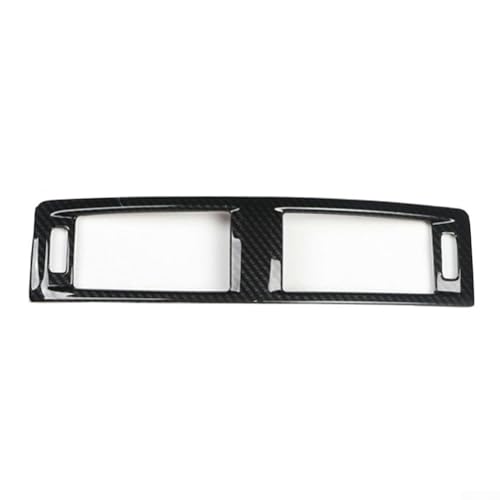 Eawfgtuw Cubierta de ventilación de aire central de fibra de carbono para IS 250 2006-2011, se adapta a la pieza de ajuste del salpicadero, actualización interior del coche