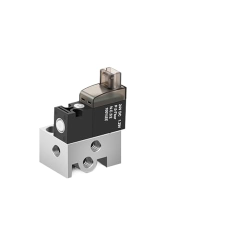Électrovanne 2 positions 3 voies normalement fermée DC12V 24V 30Hz - 2