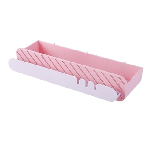 Estante de baño Estante de Ducha de plástico sin Perforaciones, Organizador de Ducha Autoadhesivo de Montaje en Pared for Cocina y baño, Azul/Rosa Estanteria Ducha(Pink)