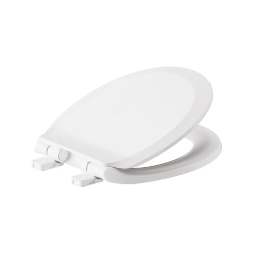 American Standard 5503B00B.020 Transitional Slow-Close Round Front Toilet Seat, White