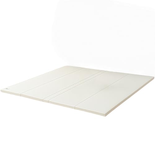 jshigogo プレイマット 折りたたみ 赤ちゃん 1級防音 防水 厚手 ベビー 防水プレイマット コンパクト収納 (160×120cm, ベージュ) (韓国ベージュ,150*200*4CM)