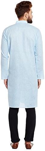 Men's Cotton Blend Only Long Kurta4