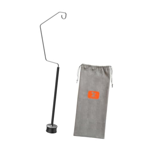 Menolana Camping Lantern Stand,Light Hanger Garden Hiking Picnic Lamp Pole Lamp Holder Stand for Trip Traveling Outdoor Activities BBQ