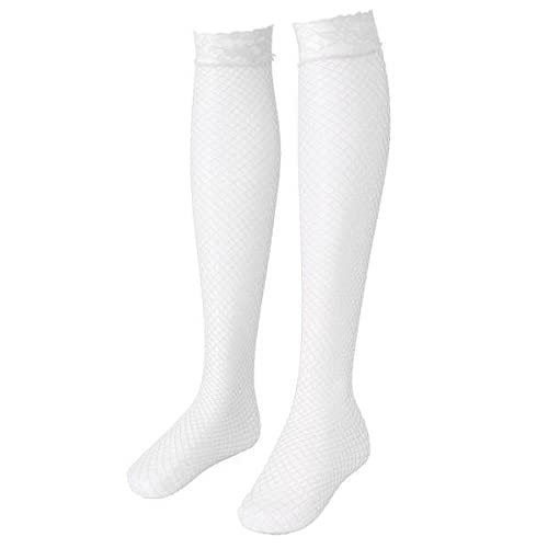 2xWomen Fishnet Lace Top Mesh High Thigh Stockings Long Socks White | Clothing Shoes & Accessories | Womens Clothing | Hosiery & Socks | Stockings & Thigh-Highs-image-43