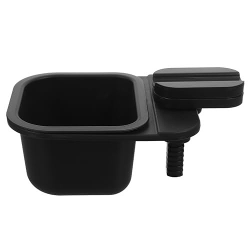 Caneca de Basura Pequeña Clip para Escritorio Negra miniatura 1