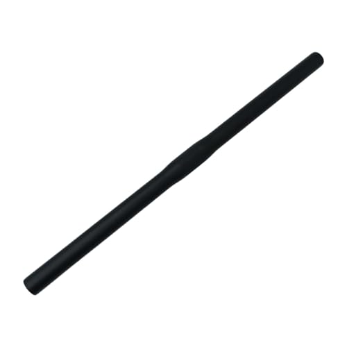 Road Bike Handlebar Flat Bar Riser Bar Sturdy 1 inch Clamp Reliable Bicycle Handlebar Aluminum Alloy for Mountain Road Bikes, Matte Black 43cm