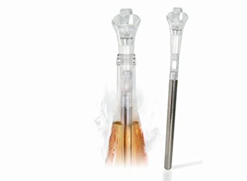 Vin Bouquet FIE 012-Metal chillstick, Metal, Silver, 7 x 6 x 37 cm