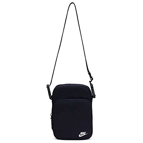 Nike Unisex Erwachsene Heritage 2.0 Crossbody-Tasche, Obsidian/Obsidian/White, One Size