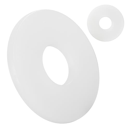 Fixaball Nylon Unterlegscheiben Form A – Metrisch, Flach, Naturfarben (M4 Bis M24)