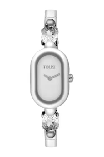 TOUS Reloj analógico con Brazalete de Acero y Cristal de Roca Color Ref 3000138700
