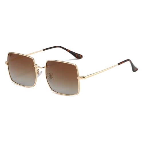 Lunettes de soleil UV400 en métal tendance pour une protection solaire vintage