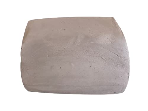 Image of Earthen Terracotta Ready to Use Natural Clay. Best for Sculpting, Pottery, Jewelry Making, Ecofriendly Ganesha Idol Making, Art and Craft Activities (3kg, Grey)