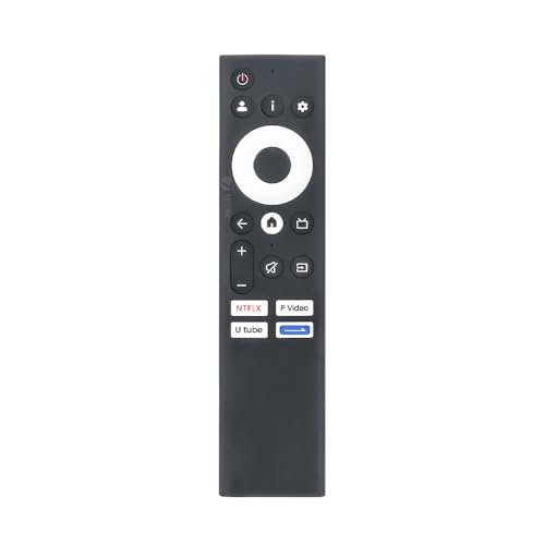 Image of 7SEVEN Compatible with Intex Google TV Remote Control Fit for SGV3201 | SGFV4301 | SGUV5001 | SGQV5501 Models 4K LED FHD UHD Television Non Voice Command - Match Keys Exactly with Existing Remote
