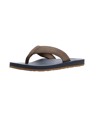 Image of Volcom Men's Victor Sandals - Water-friendly Flip Flops With Comfort Foam Footbed