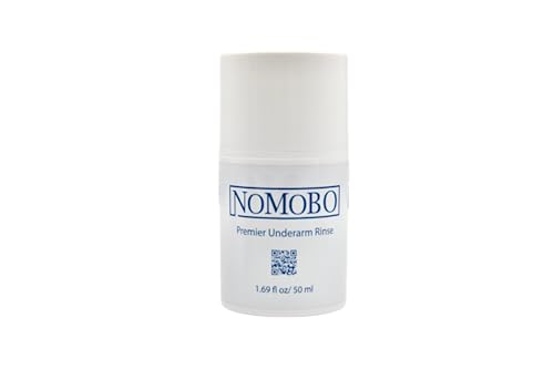 NOMOBO Underarm Shower Rinse - Odor-Eliminating, Residue-Free, Fragrance-Free, All-Day Freshness, Vegan, 8oz