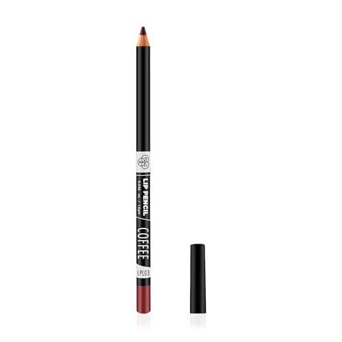 Image of PAC Lip Pencil 03 Coffee | Creamy Non Drying Longwear Formula | Intense Pigment | Matte Finish
