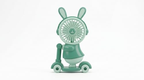 Image of HAND FAN FOR SUMMERS (GREEN FAN)