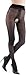 Miss O Lace Top Open Crotch Pantyhose -Beige-Small / Medium