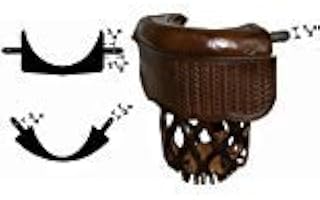 Ozone Leather Pool Table Pockets Brick Pattern Set - Old World Mahogany