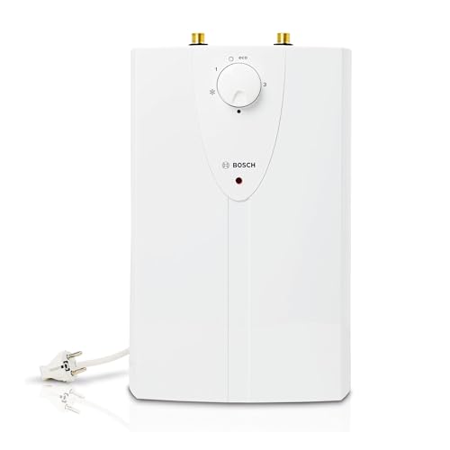 Bosch Elektrischer Kleinspeicher Tronic 1500 TO - Energieklasse A, 230V, 5 Liter Kapazität - Unter-/ Übertischgerät, Stufenlose Temperatureinstellung - Weiß