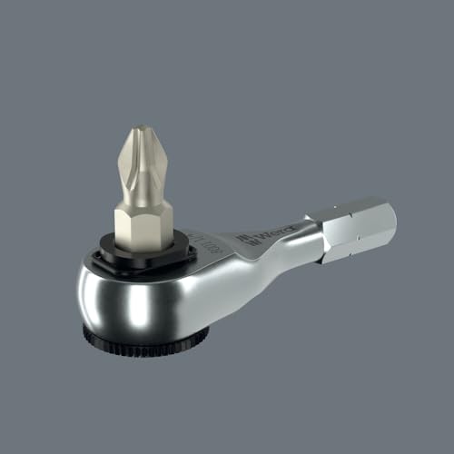 Wera 05003662001 8011 Zyklop Mini 4 Bit-Ratsche, 1/4", 1/4" x 50 mm – Ansicht 2