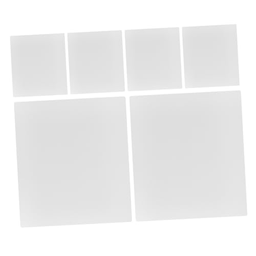 Veemoon 6piezas Tablero De Copia Transparente De Pvc Para Impresión Plantilla De Dibujo Portátil Accesorios Para Lápiz De Impresión Para Manualidades Infantiles y Proyectos De Bricolaje