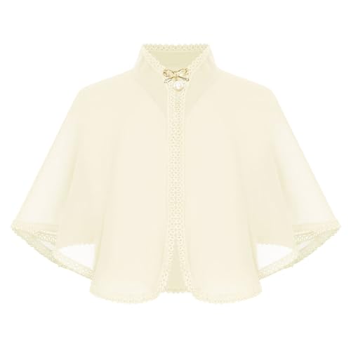 Girls Cardigan Chiffon Bolero Shrug Light Weight Top Dress Accessory Party Dress Cape