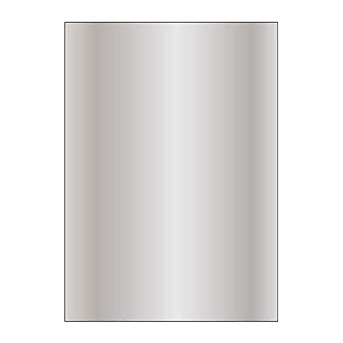 APLI 12000 -Papel metalizado plata A4 130 g 10 hojas