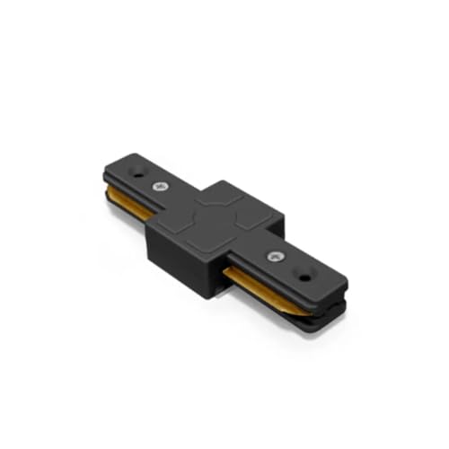 Trilho Eletrificado 2 Metros Preto com 6 Spots LED 10W Luz Branco Quente (3000k)