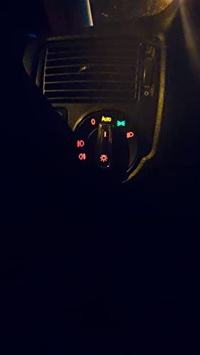 Image of Auto Headlight Switch for VW Polo 9N 6R Jetta Golf Mk4 Passat B5 B5.5 | With Extra Light Sensor, Plug Play, 1:1 Replacement, Fog Lamp Control, Leaving /Coming Home Feature