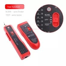 ULTRABYTES Network Cable Wire Tracker Cable Tester UTP STP RJ11 RJ45 Cat5 Cat5E Cat6 Telephone Wire Tracker Tracer Toner Detector Line Finder AR-868. 3