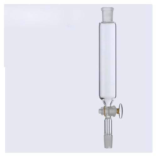 ガラス製品 実験器具 実験室用円筒形滴下漏斗 ガラスフィード漏斗 PTFE 19#24# フロスト標準ジョイント付き(100ml joint No.24)