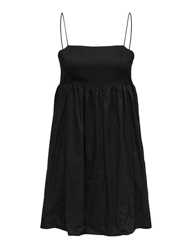Robe courte à bretelles ONLY Onldinna Life en tissu fluide léger pour femme