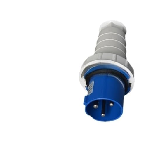 Connecteur industriel tripolaire 3P125A IP67 ignifugé haute performance 043