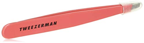 Tweezerman Fashion Color Slant Tweezer, Geranium