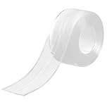 Bathroom Sealant Tape Bath Sealant Strip 3.2m x 38mm Clear Waterproof Tape 2 Folded Bathroom Sealant Strips Self Adhesive Bath Sealing Strip Strong Adhesive Simple Seal Tape for Bathroom Kitchen Sink