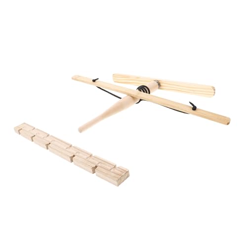 FAVOMOTO Wooden Friction Sets Fire Tool Set for Boys and Girls Outdoor Hiking Supplies Natural Drill Fire Starter Kit