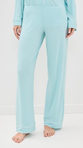 Image of Eberjey Gisele Classic Women's Pajama Set | Long Sleeve Shirt + Long Pants