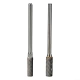 Hartmetall-Frässtifte, 3 mm Schaft, perfekt für Werkzeugherstellung und Holzbearbeitung (3 x 3 mm)