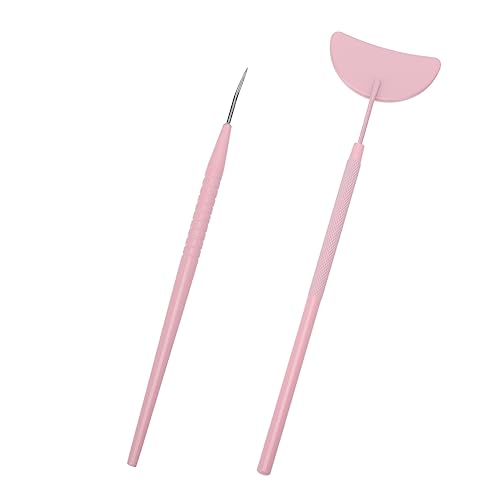 OHPHCALL Professional Eyelash Grafted Rods Lash Separation Tool Lash Mirror Set Beauty Supply Stick