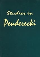 Penderecki: Studies in – Volume 2 B07MQ33G5H Book Cover