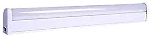 Réglette LED T5 avec support intégré en blanc chaud pour éclairage économe