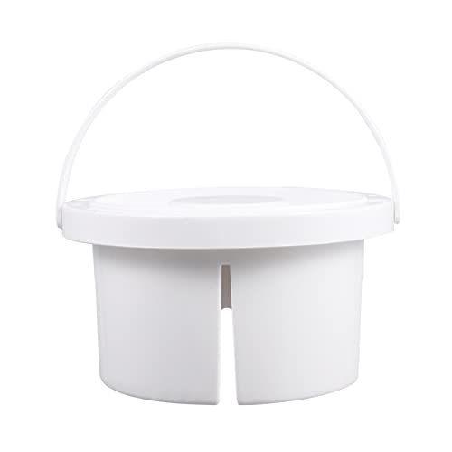 SHINEOFI 1pc Artist Brush Wash Basin Portable Paint Brush Cleaner with Holder for Watercolor Tempera Gouache for Travel Quick Drying Space Saving